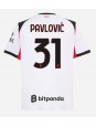 Billige AC Milan Strahinja Pavlovic #31 Bortedrakt 2025-26 Kortermet